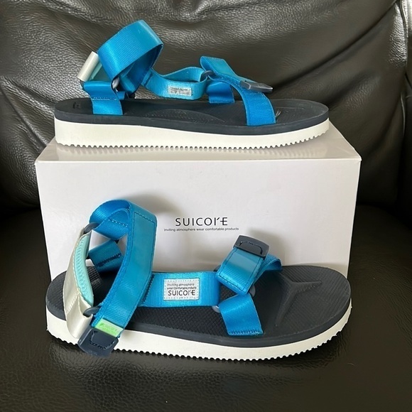 Suicoke Blue/Navy DEPA-Cab Sandals Sz8 - Picture 2 of 10